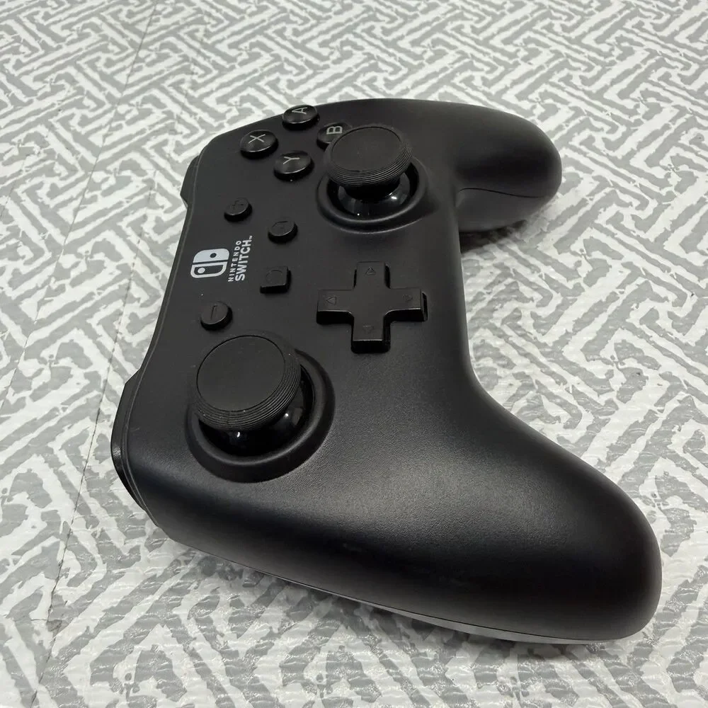PowerA Wired Controller For Nintendo Switch Matte Black Complete With Box Cable